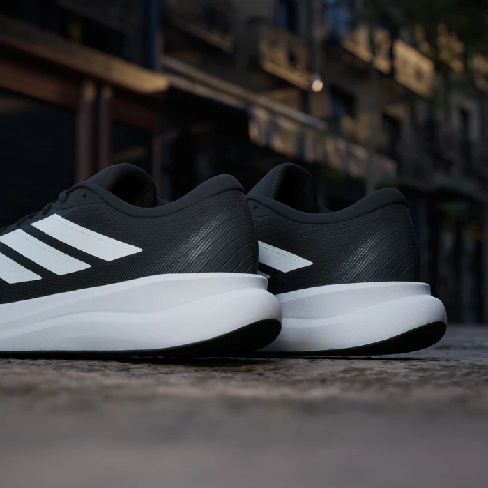 adidas Runfalcon 6 Wide core black/cloud white/carbon (Herren)