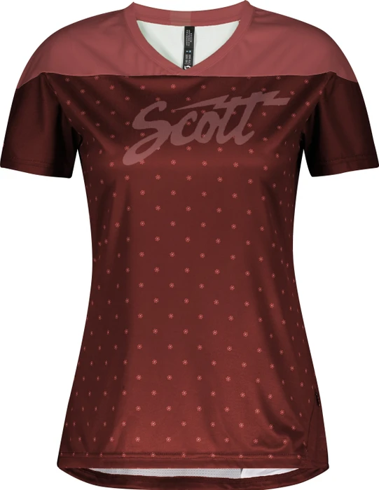 Scott Trail Flow Trikot kurzarm brick red/rust red (Damen)