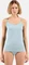 Odlo Natural Merino 160 V-Neck Funktionsshirt ärmellos baby blue (Damen) Vorschaubild