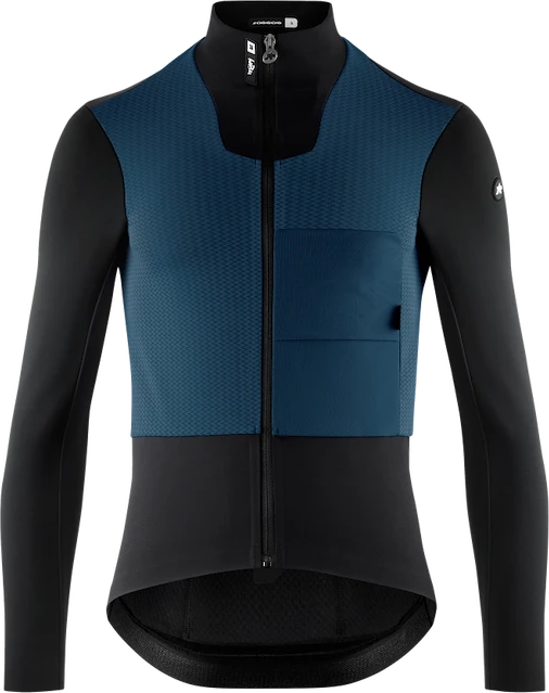 Assos Equipe R Habu Winter Fahrradjacke petrol blue (Herren)
