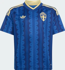 adidas FIFA WM 2026 Schweden Auswärtstrikot kurzarm royal blue (Junior)