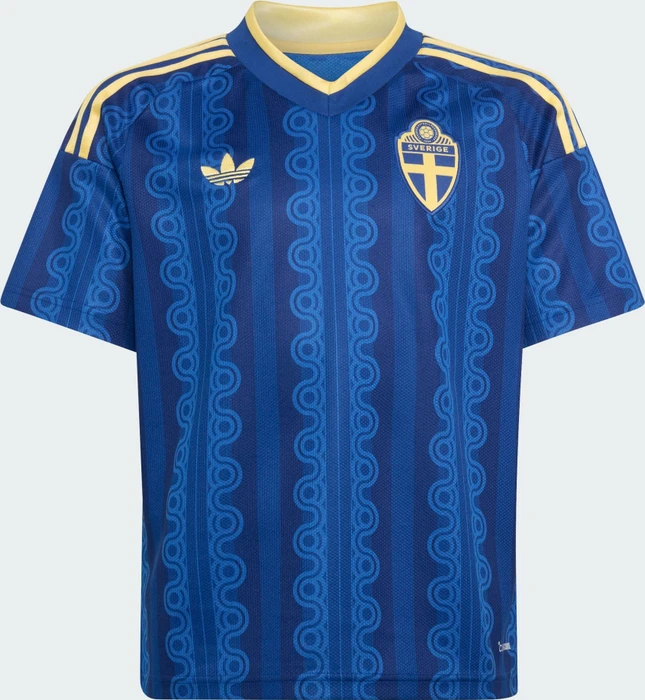 adidas FIFA WM 2026 Schweden Auswärtstrikot kurzarm royal blue (Junior)
