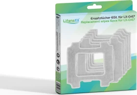 Technaxx Lifenaxx Ersatztücher für LX-047, 6 Stück