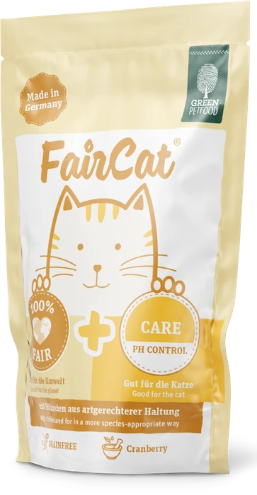 Green Petfood FairCat Care, Huhn, 680g (8x 85g)
