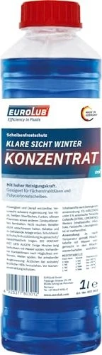 Eurolub Klare Sicht Winter Konzentrat Scheibenreiniger 1l
