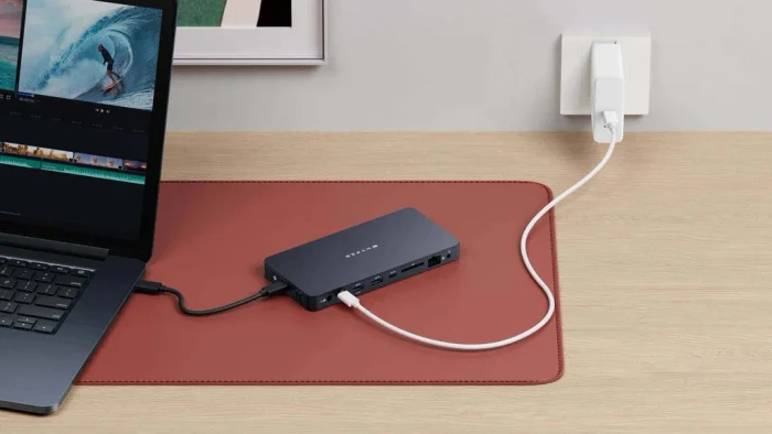 Hyper HyperDrive 10-Port USB-C Docking Station, anthrazit, USB-C 3.1 [Buchse]