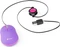 NGS Sin Laptop Mouse with Retractable Cable violett, USB Vorschaubild