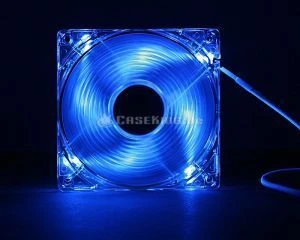 Zaward Golf Fan GI transparent blau, 120mm