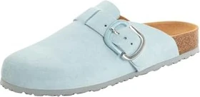 Tamaris Lederpantolette blau (Damen)