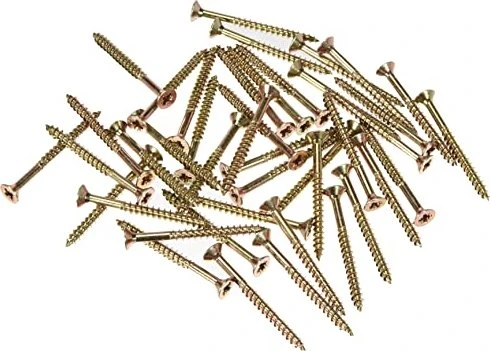 fischer ClassicFast FSPII CZP YC 500 PZ2 Spanplattenschraube, 4x45mm, 500 Stück
