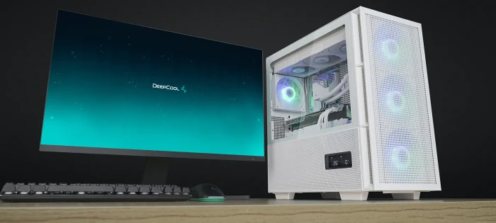 DeepCool CH560 Digital WH, weiß, Glasfenster
