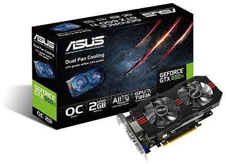 ASUS GeForce GTX 650 Ti, GTX650 TI-OC-2GD5, 2GB GDDR5, VGA, 2x DVI, HDMI