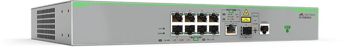 Allied Telesis CentreCOM FS980M Desktop Managed Switch, 8x RJ-45, 1x RJ-45/SFP