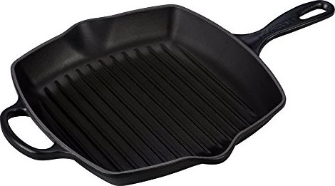 Le Creuset Grillpfanne quadratisch 26x26cm schwarz