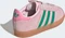 adidas Gazelle Comfort Closure Elastic Laces clear pink/court green/bliss pink (Junior) Vorschaubild