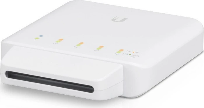 Ubiquiti UniFiSwitch Flex Outdoor Wallmount Gigabit Managed Switch, 5x RJ-45, 46W PoE++ PD, Bundle (3x)