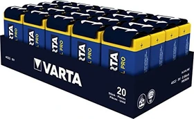 Varta Industrial Pro 9V-Block, 20er-Pack