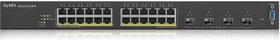 Zyxel XGS2210 Rackmount Gigabit Managed Switch, 24x RJ-45, 4x SFP+, 375W PoE+ (XGS2210-28HP-EU0101F)
