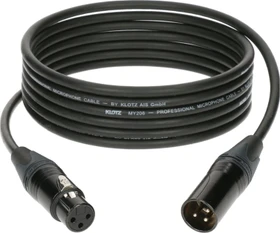 Klotz M1 Neutrik schwarz 2.0m