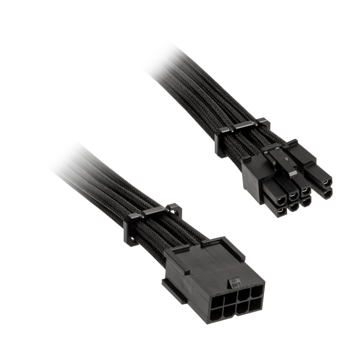 BitFenix Alchemy 3x 8-Pin PCIe Aluminum Comb Extensions Cable Kit, Verlängerungs-Kit für Netzteile, schwarz