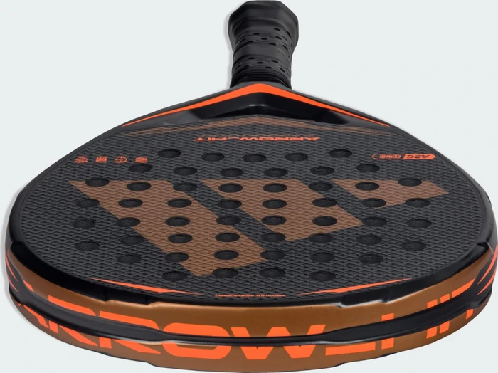 adidas Arrow Hit Carbon CTRL Padel-Tennisschläger anthracite melange/orange