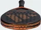adidas Arrow Hit Carbon CTRL Padel-Tennisschläger anthracite melange/orange Vorschaubild