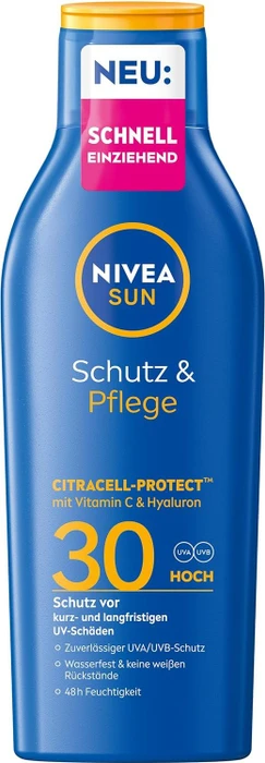 Nivea Sun Schutz & Pflege Citracell Protect Sonnenlotion LSF30, 200ml