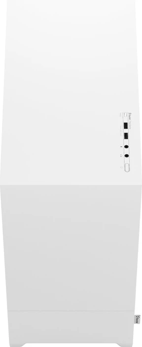 Fractal Design Pop Silent White TG Clear Tint, Glasfenster, schallgedämmt