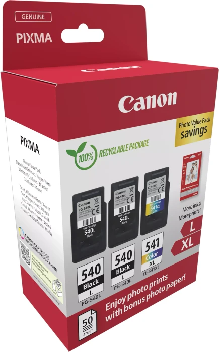 Canon Tinte PG-540L x2/CL-541XL Photo Value Pack