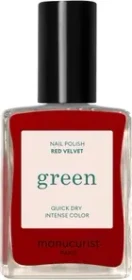 Manucurist Green Nagellack red velvet, 15ml