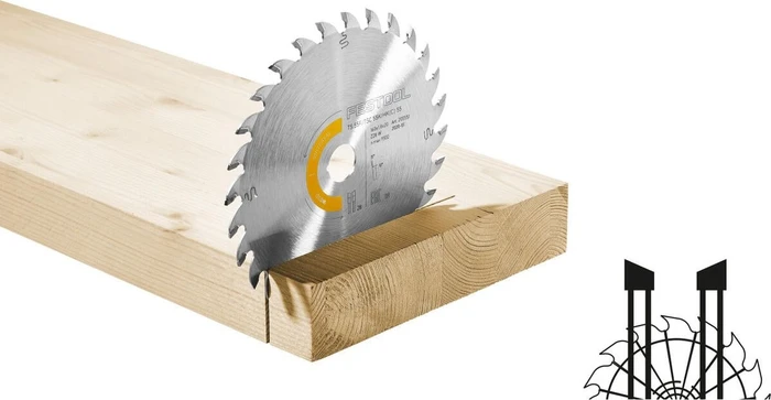 Festool Wood Universal HW Kreissägeblatt 28Z, 160x1.2x20mm, 1 Stück