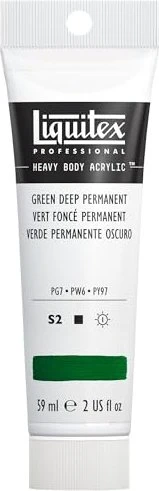 Liquitex Professional Heavy Body Acrylic green deep permanent, 59ml