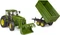 Bruder Profi-Serie John Deere 7R 350 mit Frontlader und Tandemachstransportanhänger Vorschaubild