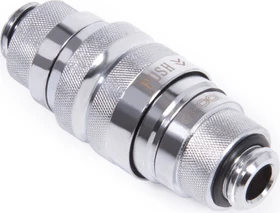 Alphacool Eiszapfen G1/4" AG Schnellverschluss Kupplung Set, chrome