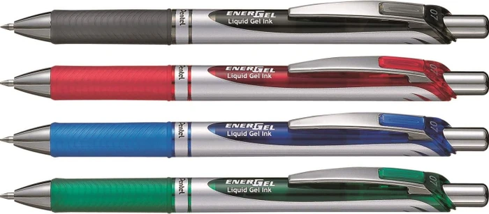 Pentel EnerGel XM BL77 Gelroller, 4er-Set