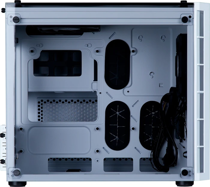 Corsair Crystal Series 280X, weiß, Glasfenster