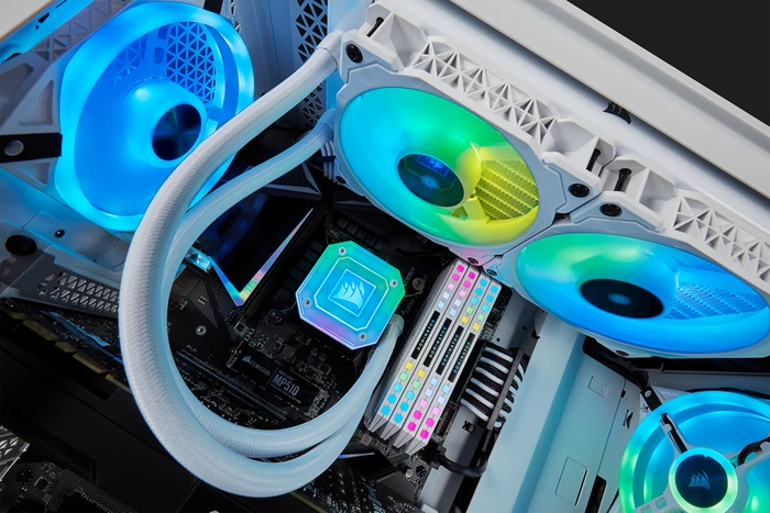 Corsair iCUE H100i Elite Capellix, weiß