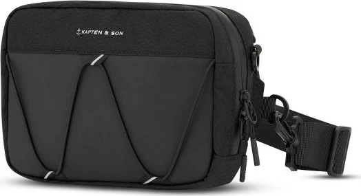 Kapten & Son Banff Umhängetasche all black