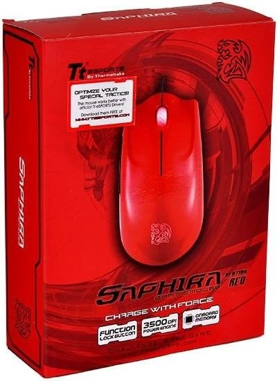 Tt esports Saphira Gaming Mouse rot, USB