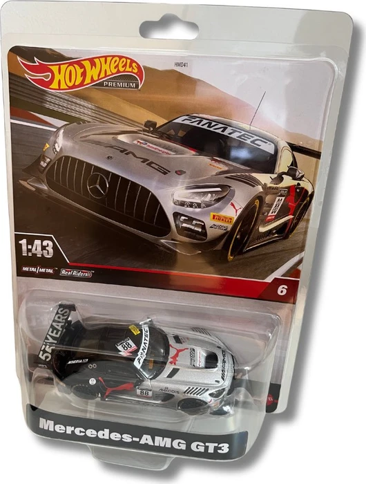 Mattel Hot Wheels Mercedes Premium AMG Black Series