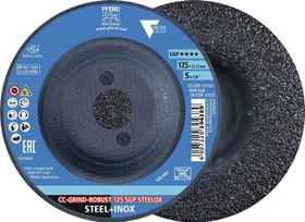 Pferd CC-GRIND ROBUST 125 SGP STEELOX Schleifscheibe, 125x22.23mm, 10 Stück