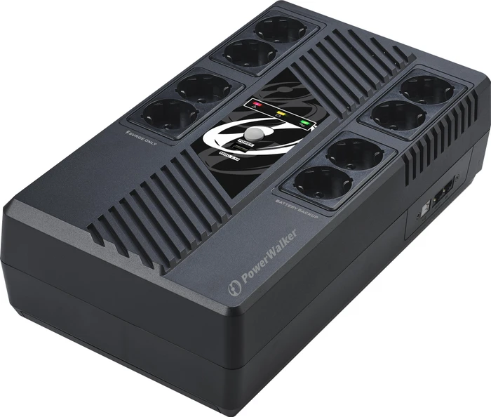 BlueWalker PowerWalker VI 1000 MS, 1000VA, 8x Schuko, USB/seriell