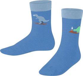 Falke Dinosaurs Socken blue note (Junior)