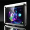 Raijintek Metis Evo TGS, weiß/schwarz, Glasfenster, Mini-ITX Vorschaubild