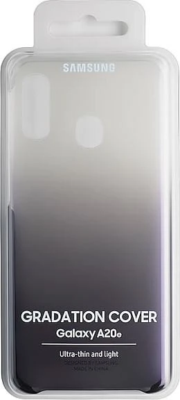 Samsung Gradation Cover für Galaxy A20e schwarz