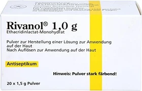 Rivanol 1.0g Pulver Beutel, 20 Stück