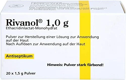 Rivanol 1.0g Pulver Beutel, 20 Stück