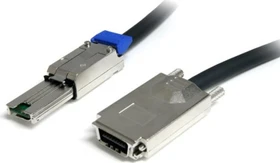 StarTech InfiniBand [SFF-8470] auf mini SAS x4 [SFF-8470] Kabel, 2m (ISAS88702)