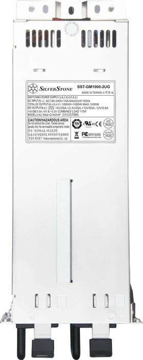 SilverStone Gemini GM1000-2UG Gold 1000W, 2HE-Servernetzteil