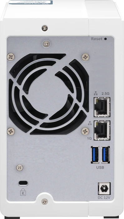 QNAP Turbo Station TS-231P3-4G, 4GB RAM, 1x RJ-45 2.5GBase-T, 1x RJ-45 1000Base-T